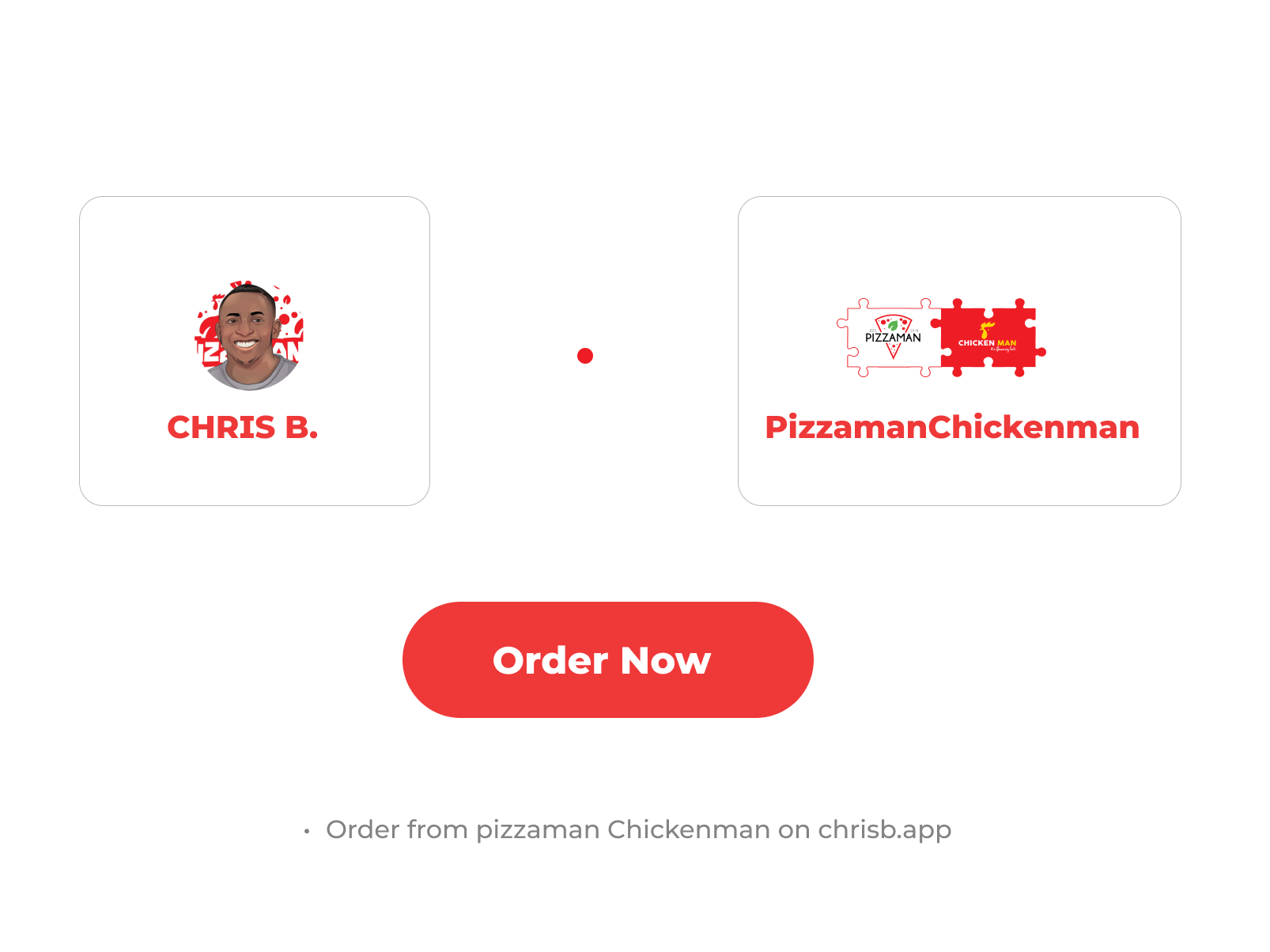 Pizzaman Chickenman Menu | Chris B.