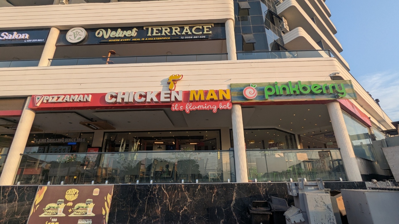Pizzaman Chickenman - CANTONMENT BRANCH – (GREATER ACCRA REGION)